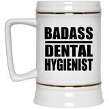 Badass Dental Hygienist - Beer Stein