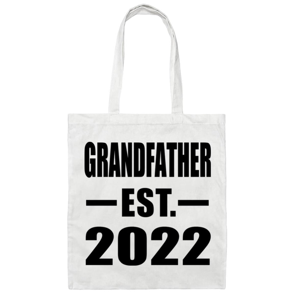 Grandfather Established EST. 2022 - Tote Bag White