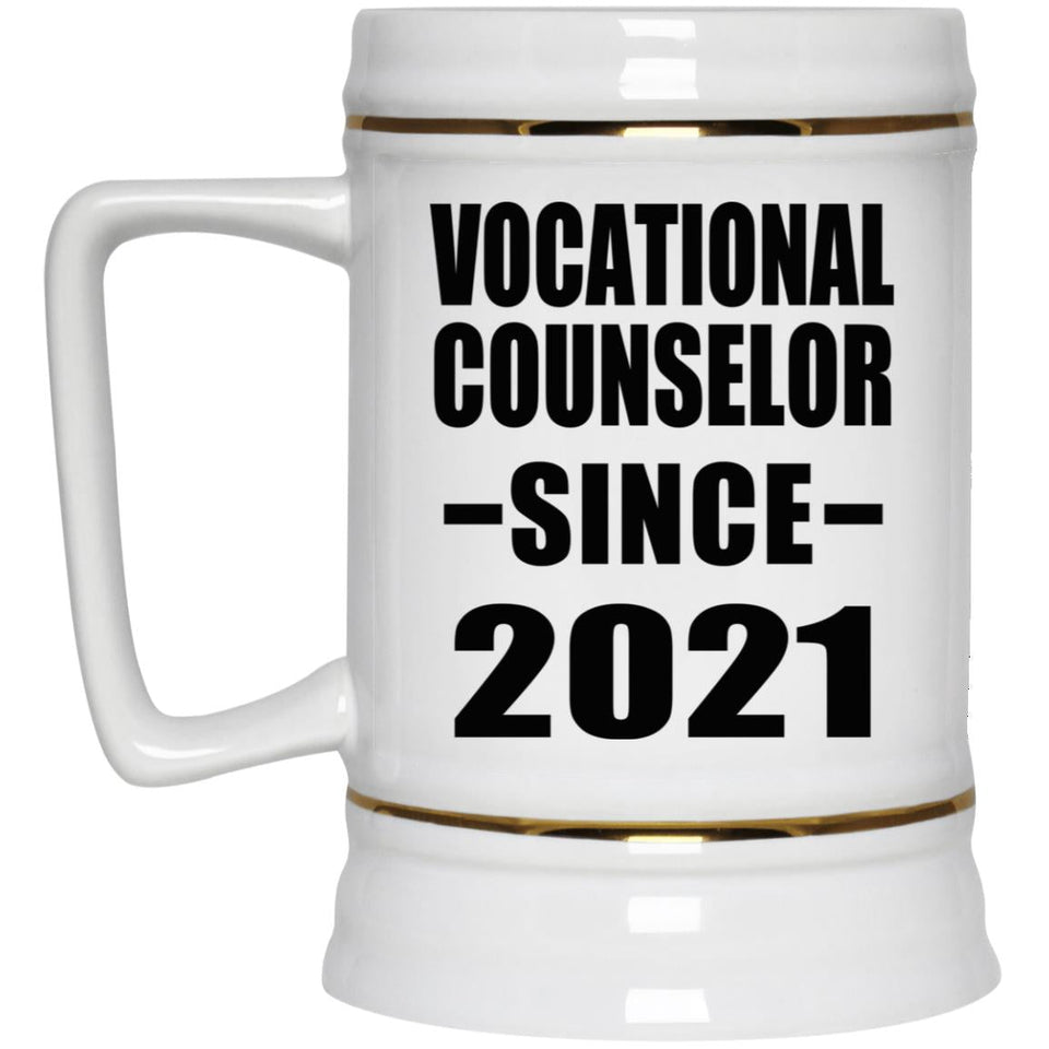 Vocational Counselor Since 2021 - Beer Stein
