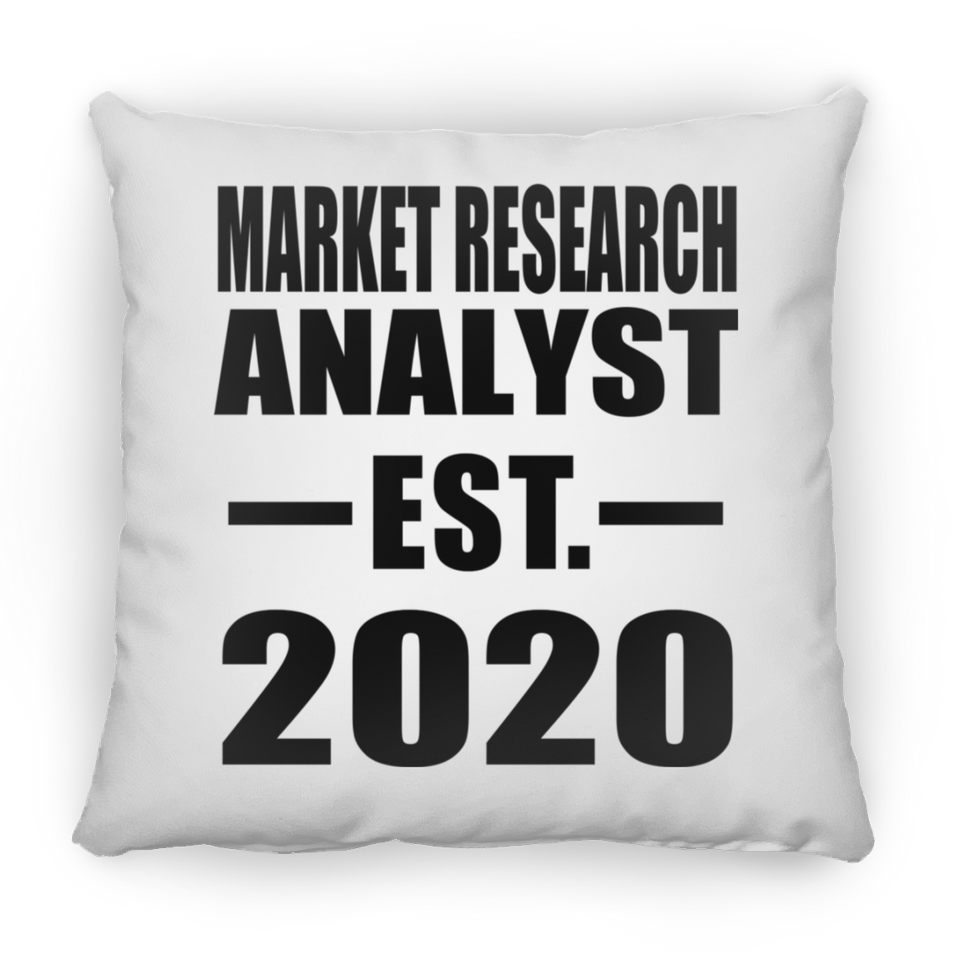 Market Research Analyst Established EST. 2020 - Throw Pillow