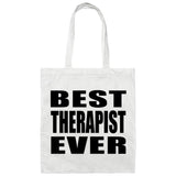 Best Therapist Ever - Tote Bag White