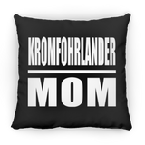 Kromfohrlander Mom - Throw Pillow Black