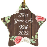 First Year As Kid 2022 - Star Ornament A