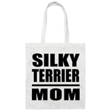 Silky Terrier Mom - Tote Bag White