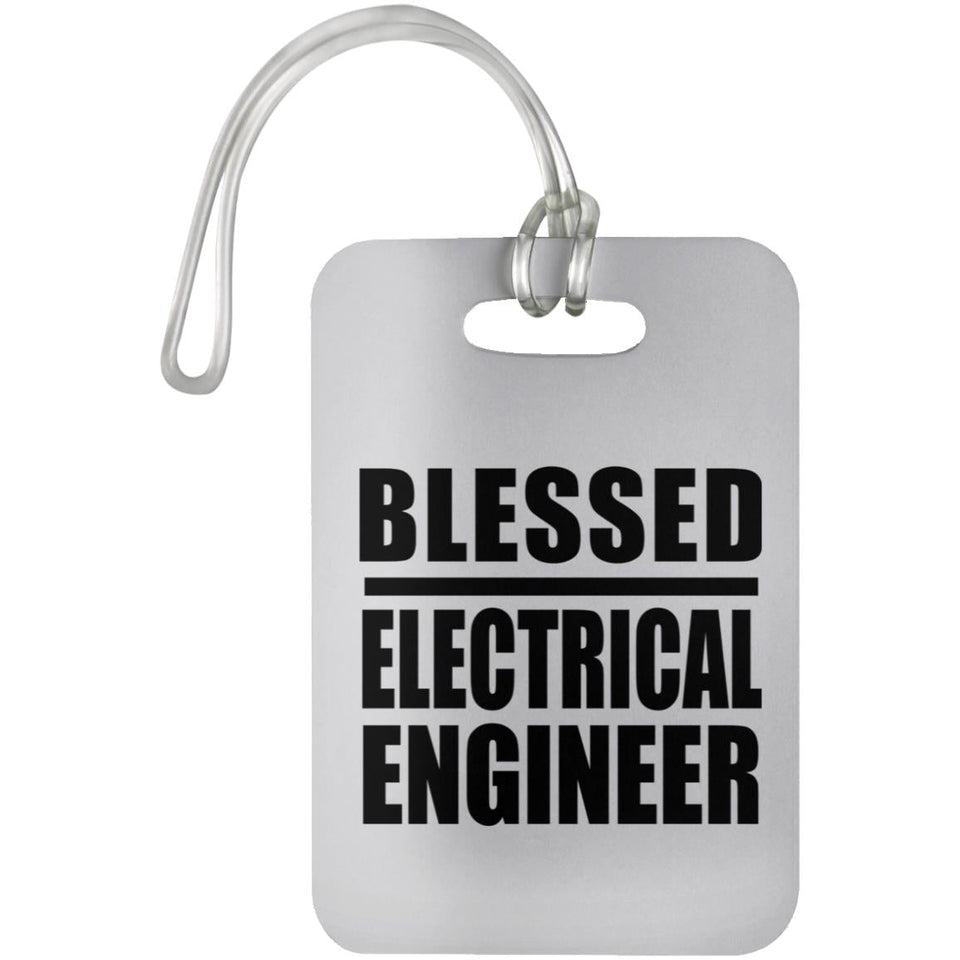 Blessed Electrical Engineer - Luggage Bag Tag