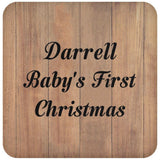Darrell Baby's First Christmas - Drink Coaster C