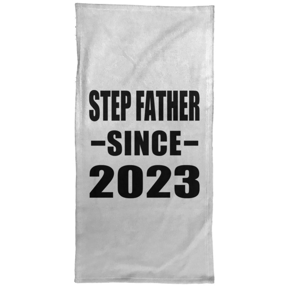 Step Father Since 2023 - Hand Towel