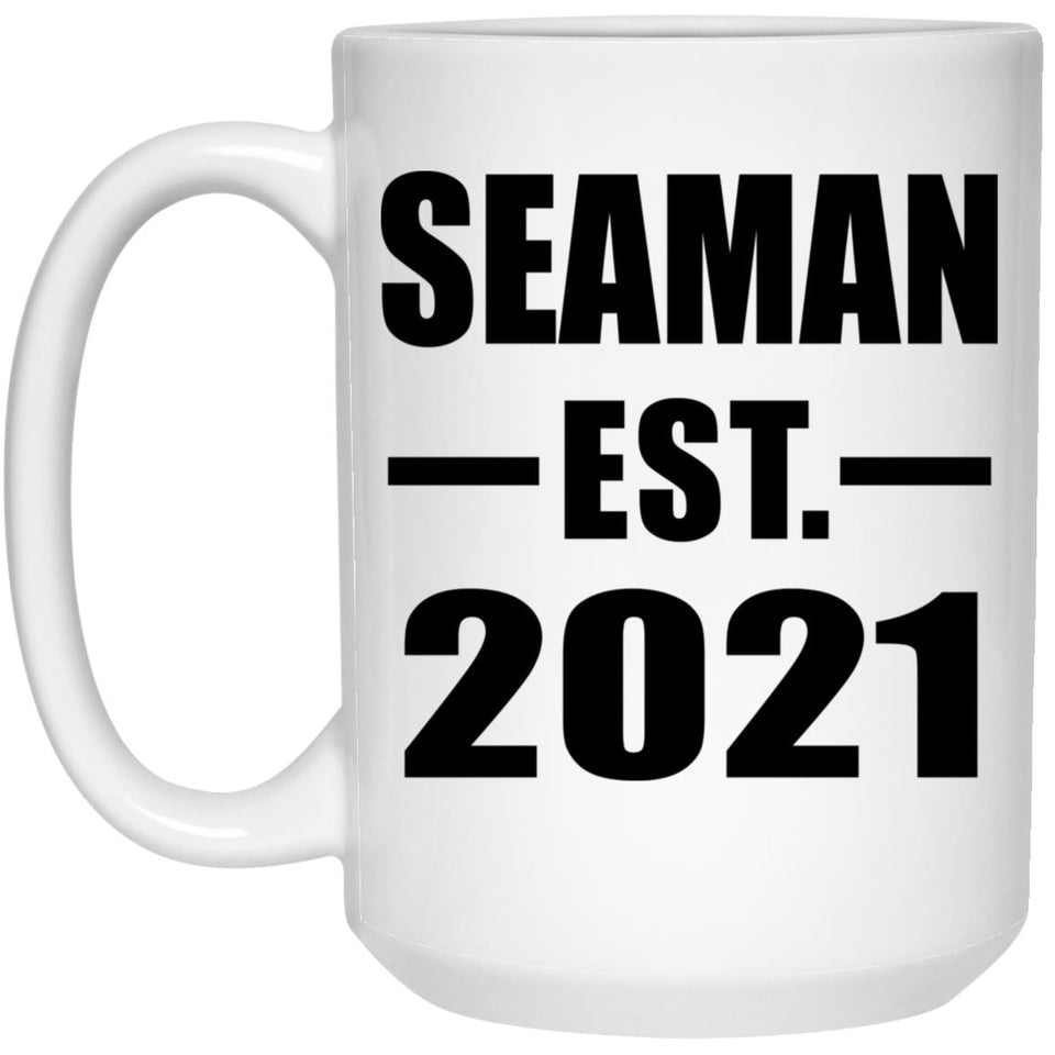 Seaman Established EST. 2021 - 15oz Coffee Mug