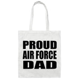 Proud Air Force Dad - Tote Bag White