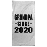 Grandpa Since 2020 - Hand Towel