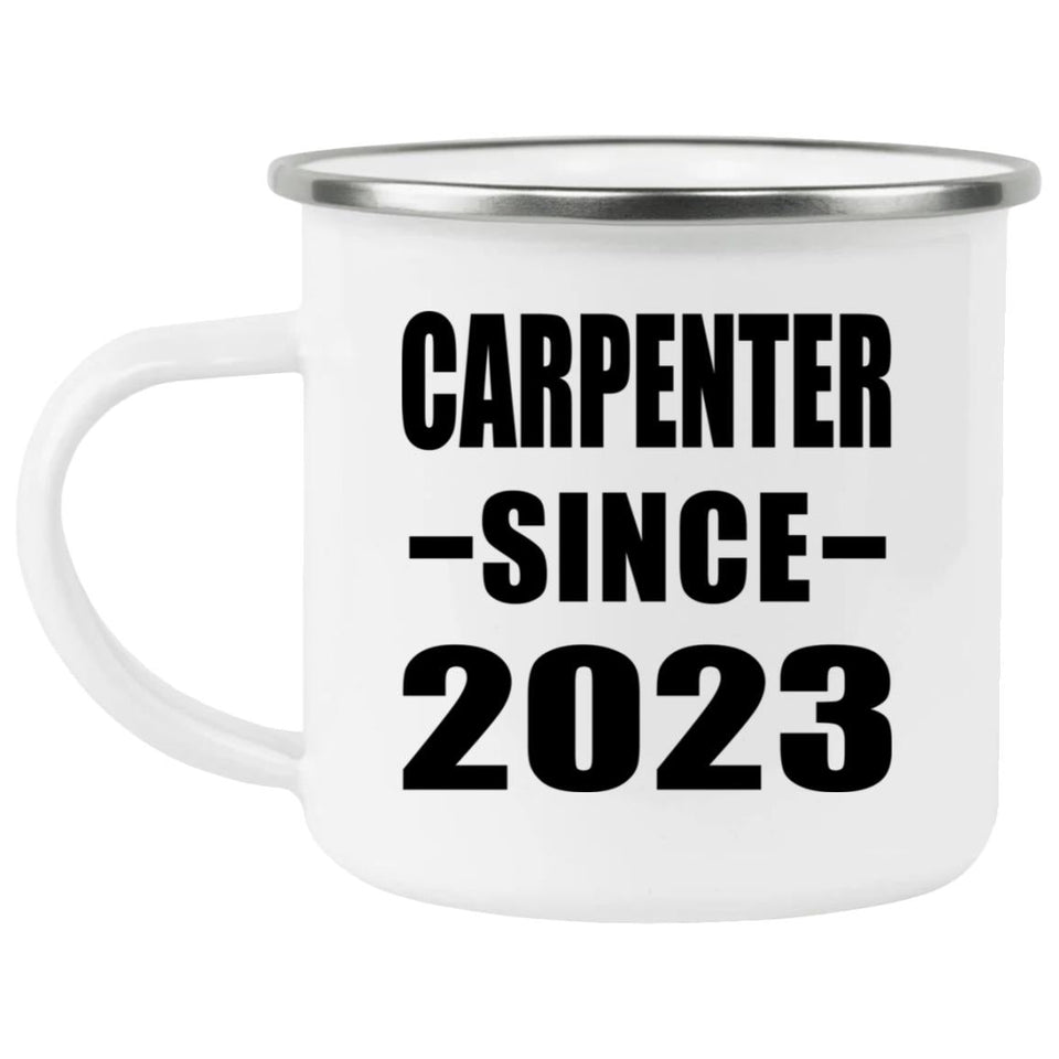 Carpenter Since 2023 - 12oz Camping Mug