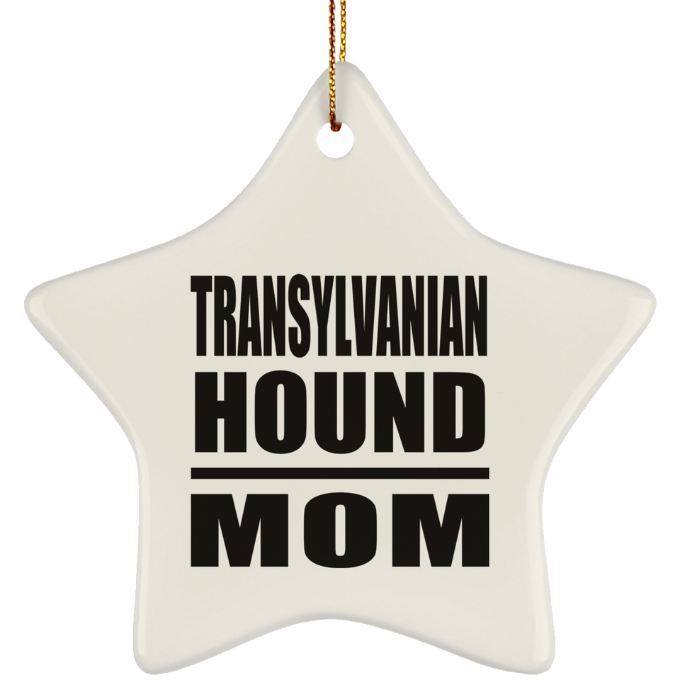 Transylvanian Hound Mom - Star Ornament