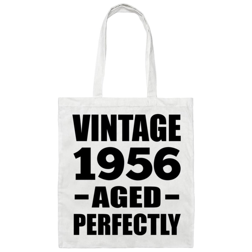 68th Birthday Vintage 1956 Aged Perfectly - Tote Bag White