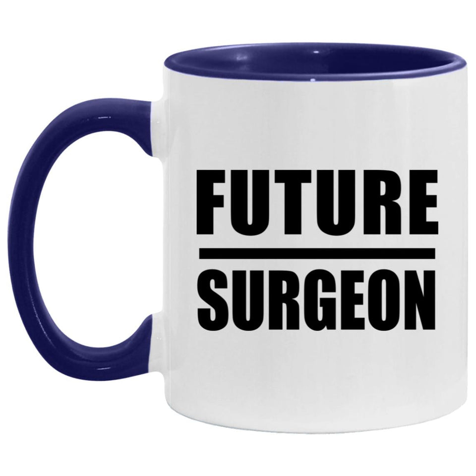 Future Surgeon - 11oz Accent Mug Purple
