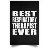 Best Respiratory Therapist Ever - Poster Portrait