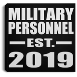 Military Personnel Established EST. 2019 - Canvas Square