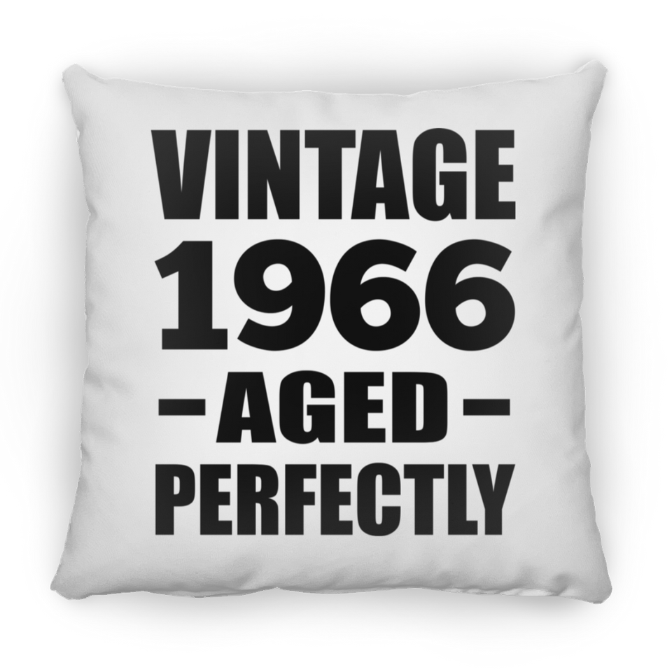 58th Birthday Vintage 1966 Aged Perfectly - Throw Pillow