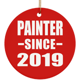 Painter Since 2019 - Circle Ornament
