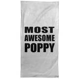Most Awesome Poppy - Hand Towel