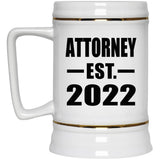 Attorney Established EST. 2022 - Beer Stein
