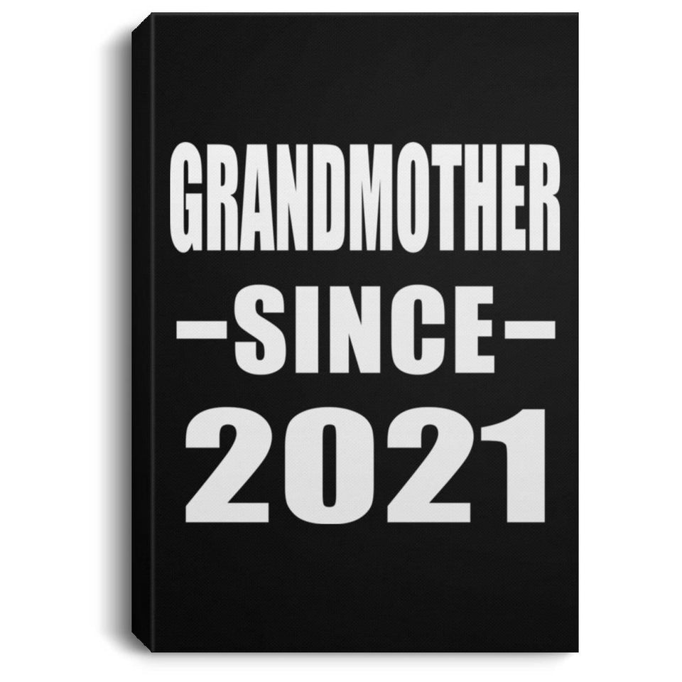 Grandmother Since 2021 - Canvas Portrait