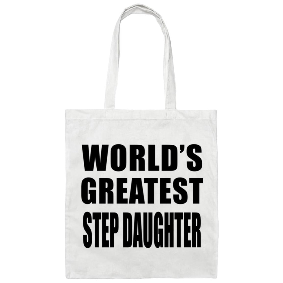 World's Greatest Step Daughter - Tote Bag White