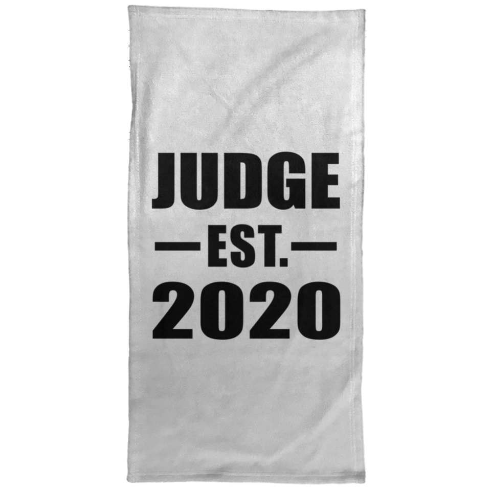 Judge Established EST. 2020 - Hand Towel