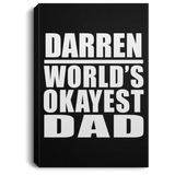 Darren World's Okayest Dad - Canvas Portrait
