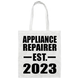 Appliance Repairer Established EST. 2023 - Tote Bag White