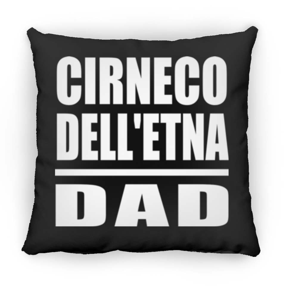 Cirneco Dell'etna Dad - Throw Pillow Black