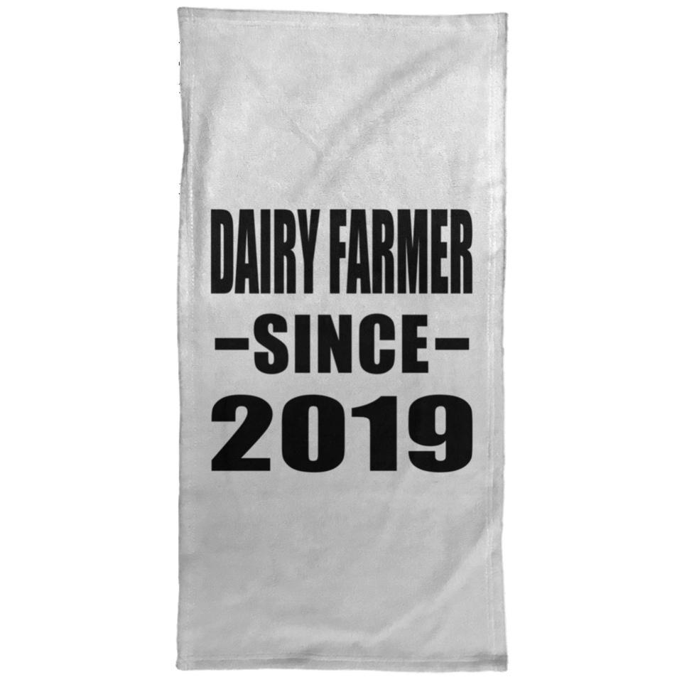 Dairy Farmer Since 2019 - Hand Towel