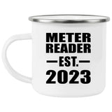 Meter Reader Established EST. 2023 - 12oz Camping Mug