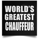 World's Greatest Chauffeur - Poster Square