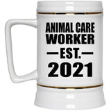 Animal Care Worker Established EST. 2021 - Beer Stein