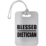 Blessed Dietician - Luggage Bag Tag
