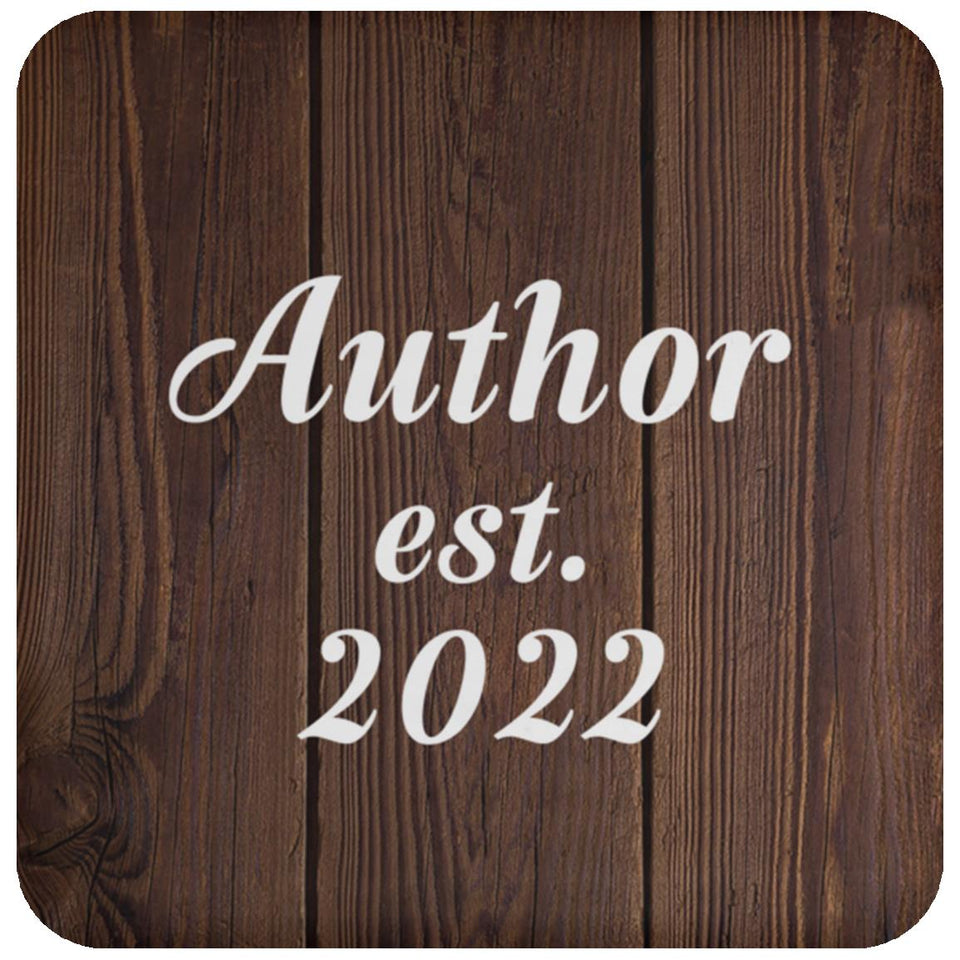Author Established Est. 2022 - Drink Coaster D