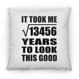 116th Birthday Took Square Root of 13456 Years To Look Good - Throw Pillow