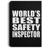 World's Best Safety Inspector - Canvas Portrait