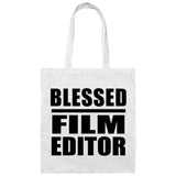 Blessed Film Editor - Tote Bag White