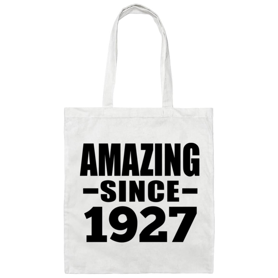 97th Birthday Amazing Since 1927 - Tote Bag White