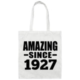 97th Birthday Amazing Since 1927 - Tote Bag White