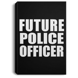Future Police Officer - Canvas Portrait