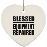 Blessed Equipment Repairer - Heart Ornament