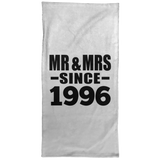 28th Anniversary Mr & Mrs Since 1996 - Hand Towel
