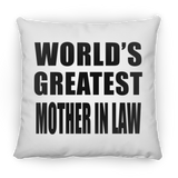 World's Greatest Mother In Law - Throw Pillow