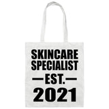 Skincare Specialist Established EST. 2021 - Tote Bag White