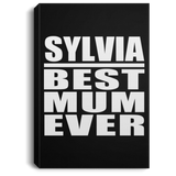 Sylvia Best Mum Ever - Canvas Portrait