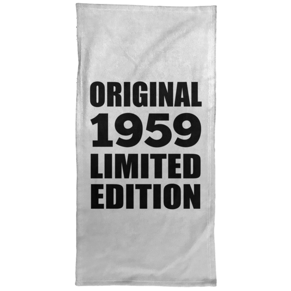 65th Birthday Original 1959 Limited Edition - Hand Towel