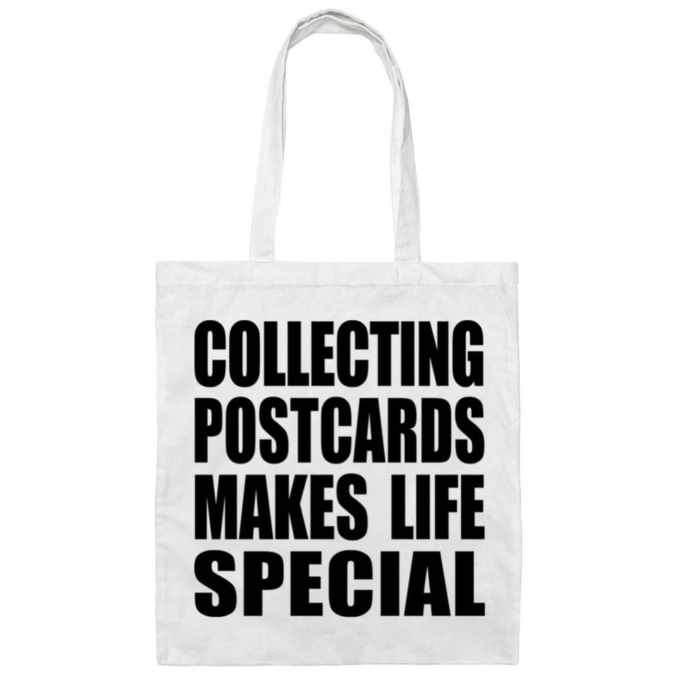 Collecting Postcards Makes Life Special - Tote Bag White