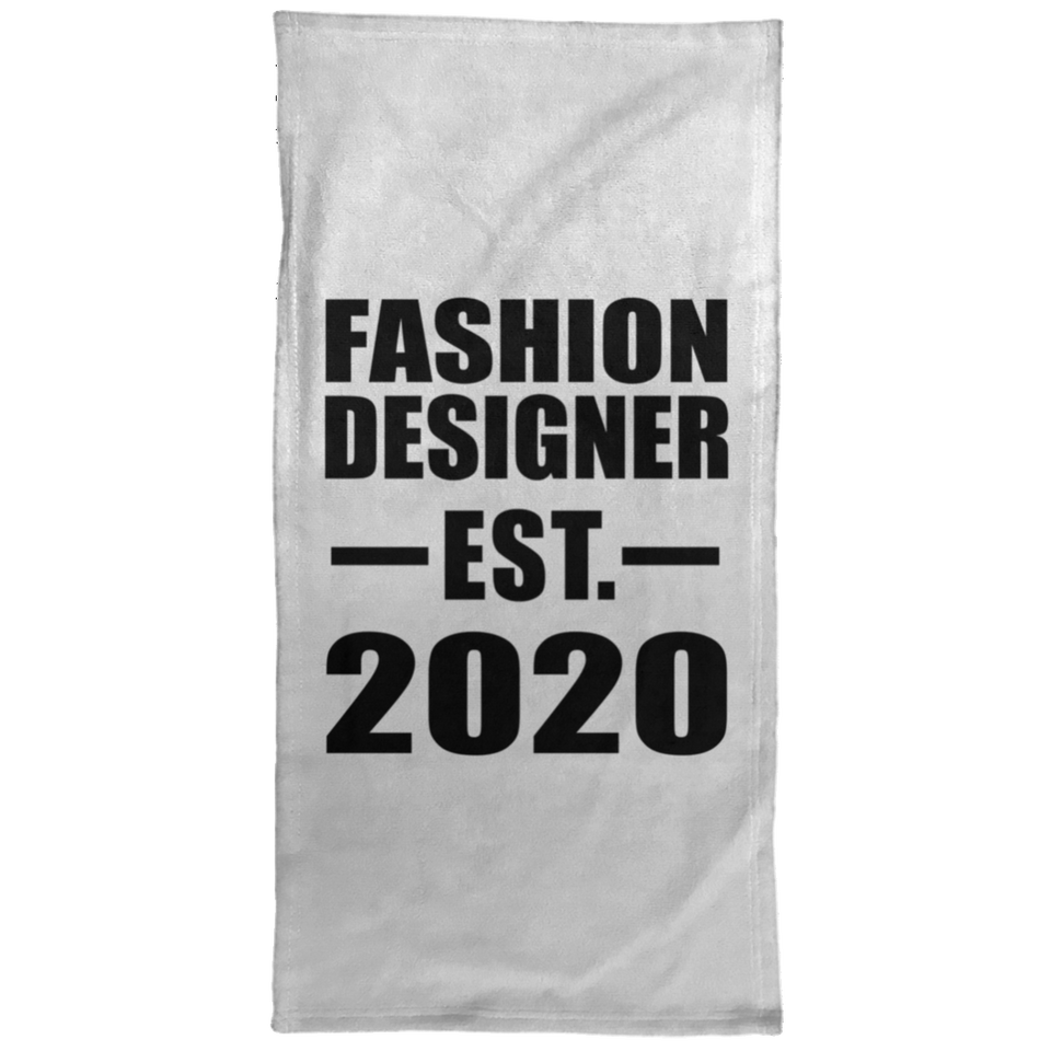 Fashion Designer Established EST. 2020 - Hand Towel